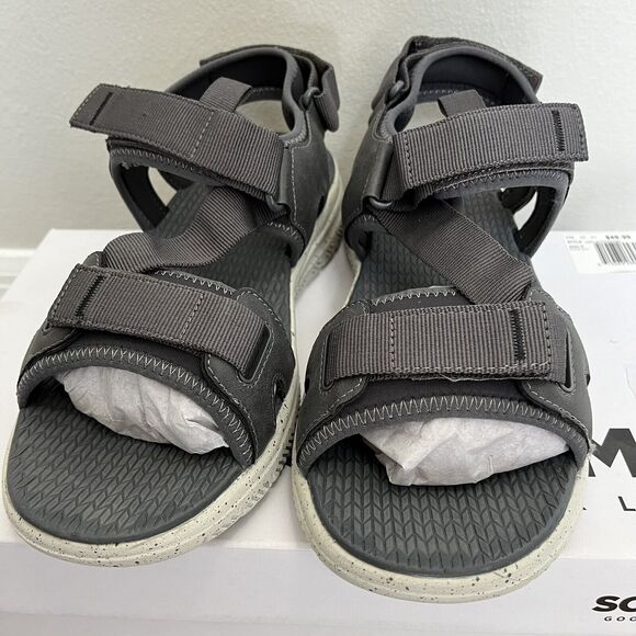 Sonoma Goods For Life® Joshuah Men's Sport Sandals Charcoal Size 10 NIB Fishing - Picture 3 of 6